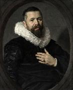 Frans Hals Portrait of a Bearded Man with a Ruff oil